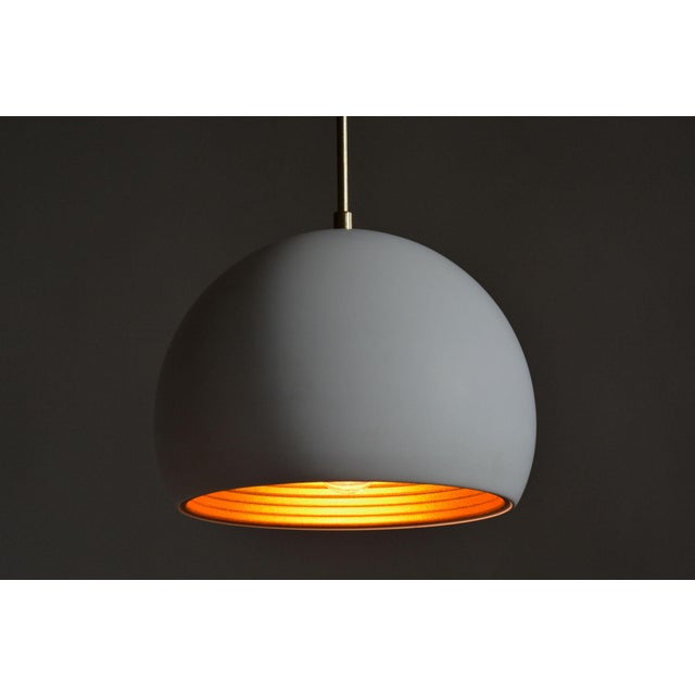 Metal Mid-Century Modern Pendant Light by Guzzini for Meblo, Italy, 1960s For Sale - Image 7 of 8