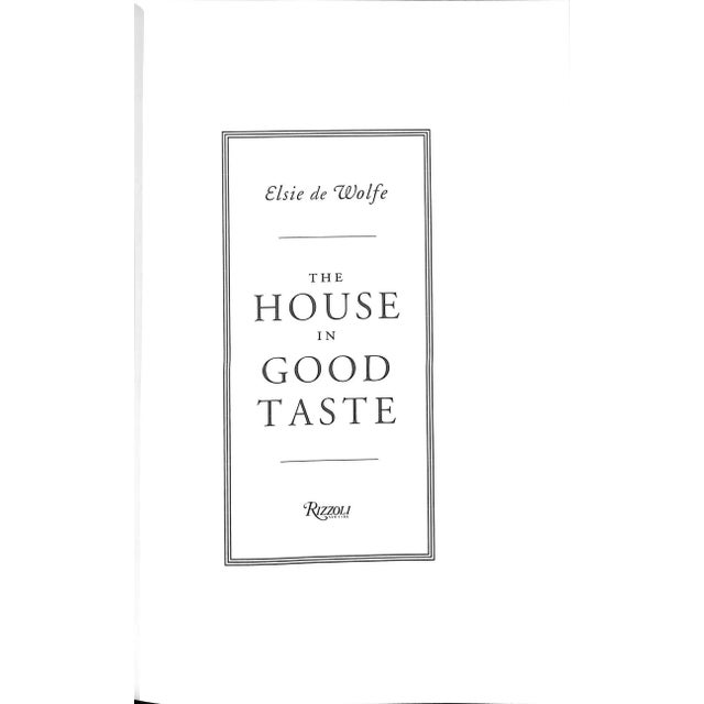 "The House in Good Taste" 2004 De Wolfe, Elsie For Sale - Image 4 of 9