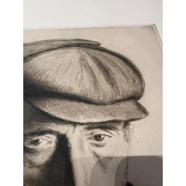 François De Herrain, Portrait of a Horse Seller, Drawing on Paper For Sale - Image 4 of 10