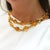 Vintage Citrine Bead 18k Gold Two Strand Necklace For Sale - Image 10 of 10