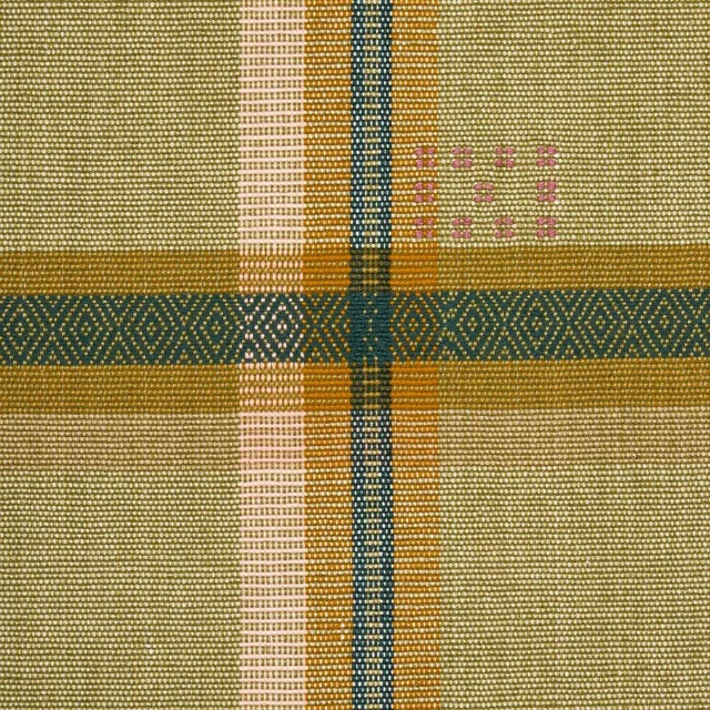 Rustic European SAMPLE - Schumacher X A Rum Fellow Fable Fabric In Glade For Sale - Image 3 of 4