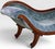Late 19th Century Antique Victorian Mahogany Swan Back Velvet Chaise Longue For Sale - Image 5 of 18