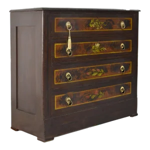 Antique Primitive American Country 4 Drawer Chest or Dresser