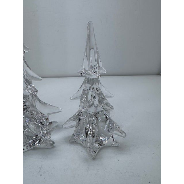 2000 - 2009 Crystal Glass Trees From Clichy, France For Sale - Image 9 of 9