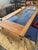 Farmhouse Handcrafted Solid Red Oak Architectural Storm Door For Sale - Image 3 of 12