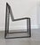 1990s Vintage Graphic Metal Chair, 1990s For Sale - Image 5 of 9
