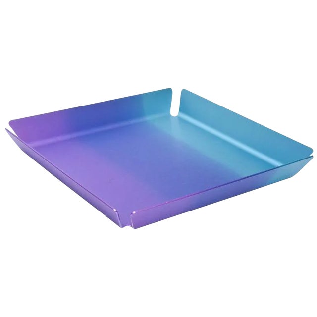 Neal Fray for Opening Ceremony Anodized Aluminum Serving Tray, Barware For Sale