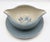 Vintage Flintridge China California Blue W Platinum Borders Gravy Boat Flowers For Sale In Dallas - Image 6 of 8