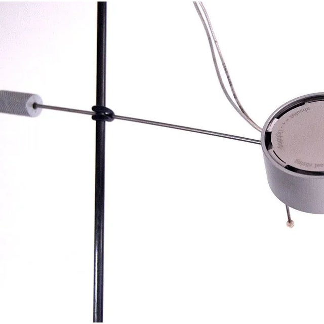 Metal German Model 475 Floor Lamp by Michael Rösing for Radius For Sale - Image 7 of 12