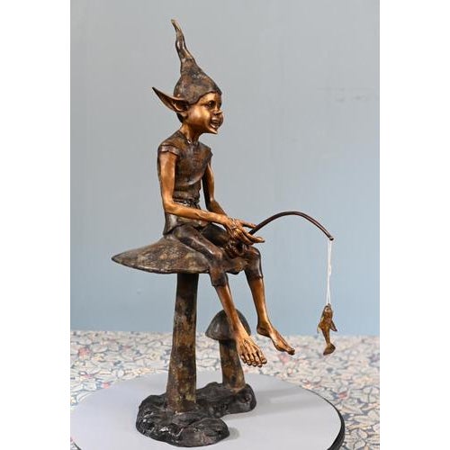 Someone report this pixie to elph and safety, sitting on the toadstool in such a manner clearly dangerous! Gorgeous...