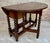 French Round Dining Table with Wings, 1900 For Sale - Image 17 of 18
