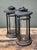 Metal Vintage Wrought Iron Lanterns - A Pair For Sale - Image 7 of 12