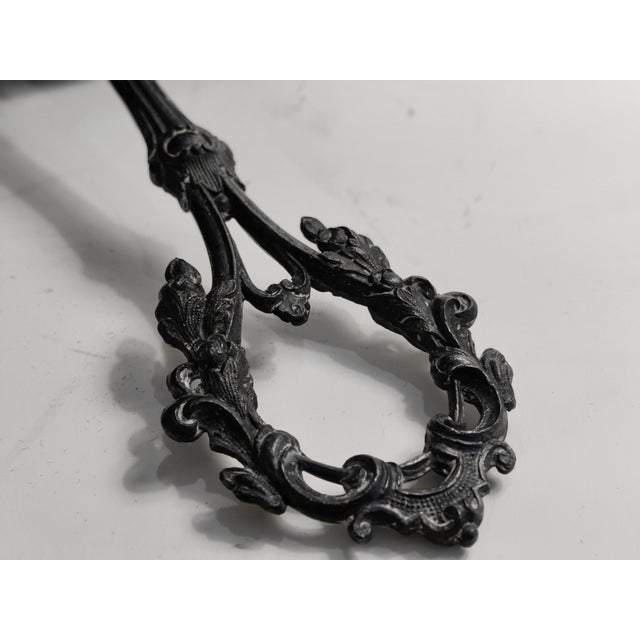 Metal Antique 19th-Century Signed Redfield & Rice Ornate Double Bottle Holder For Sale - Image 7 of 17