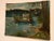 Folk Art Signed 1948 European Naïve Folk Art Mountain Lake & Island Villa Oil on Canvas For Sale - Image 3 of 5