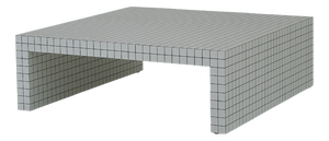 Quaderna Tavolino 656 Coffee Table by Superstudio for Zanotta, 1980s