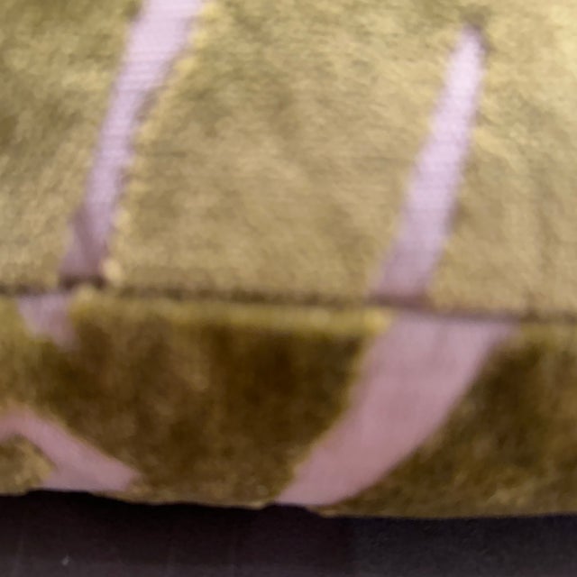 Abstract Handcrafted Decorative Pillow Case For Sale - Image 3 of 5