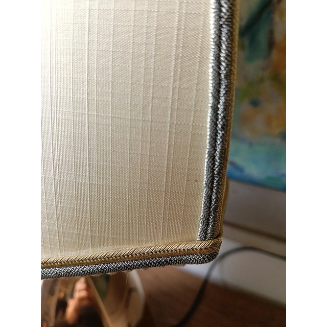 French Ceramic Table Lamp, 1980s For Sale - Image 16 of 17
