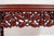 Vintage Rosewood Chinese Hand Carved Sofa Table For Sale - Image 12 of 13