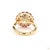 5.28 Carat Old European Cut Diamond Ruby Gold Ring, Size 6.5 For Sale In New York - Image 6 of 9