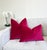 Not Yet Made - Made To Order Raspberry Pink 20x20 Velvet Throw Pillow With Feather Down Insert For Sale - Image 5 of 5