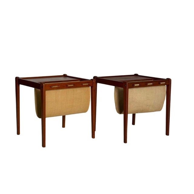 Danish Teak Side Table, 1960s For Sale - Image 13 of 13