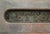 Vintage bronze spring loaded mail slot that opens inward at 45 degrees to allow mail through. This is the cover plate...