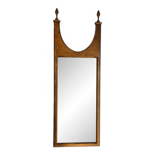 Vintage Hollywood Regency Giltwood Style Mirror For Sale