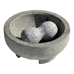 Vintage Ancient Art Granite Molcajete Spice Grinder 8-Inch Usa Imusa