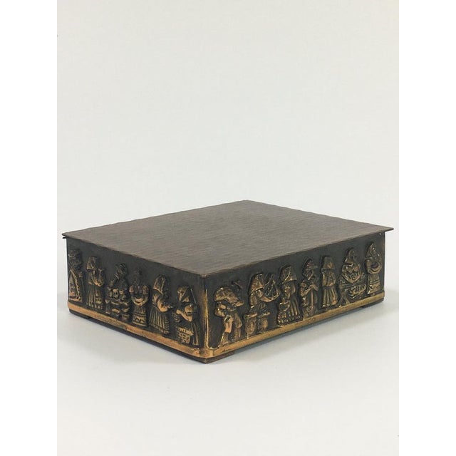 Copper Mid-Century Copper Cigarette Box, 1970s For Sale - Image 8 of 8