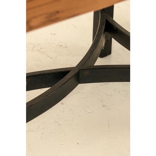 Metal Rustic French Dining Table, 1970s For Sale - Image 7 of 10