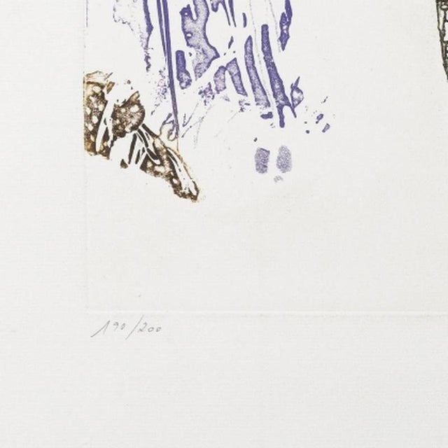 Contemporary Henrique Do Vale, Ox, 1994, Screenprint For Sale - Image 3 of 6