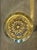 Set of Vintage French Brass Nesting Tables With Glass Tops For Sale In Dallas - Image 6 of 6