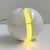 White Sphera Table Lamp by Andrea Modica for Lumess, 1970s For Sale - Image 6 of 9