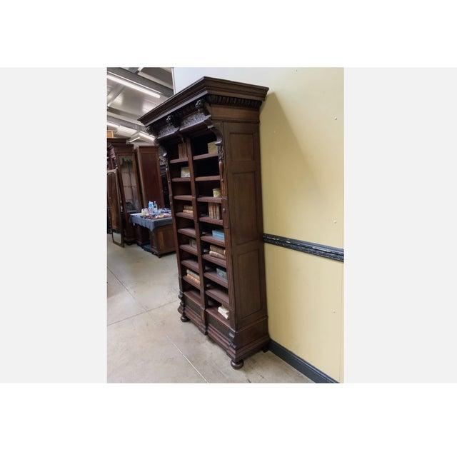 Antique Archive Cabinet, 1880 For Sale - Image 3 of 11