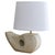 Stone 1970s Albert Tormos French Abstract Limestone Table Lamp with Shade For Sale - Image 7 of 18