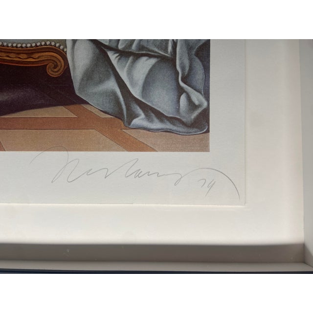 Mel Ramos Touche Le Boucher, 1974 Rare Print For Sale - Image 4 of 6