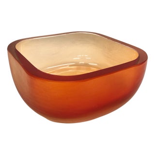 Incisi Bowl from Paolo Venini, 1956 For Sale