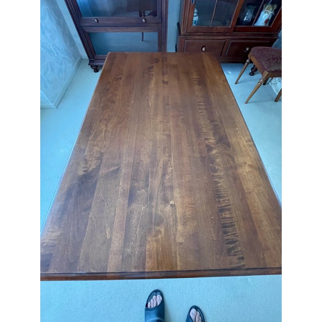 1990s Ethan Allen Country Crossings Desk Chairish