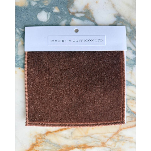 Custom Mohair Velvet Banquette Sectional For Sale - Image 15 of 16