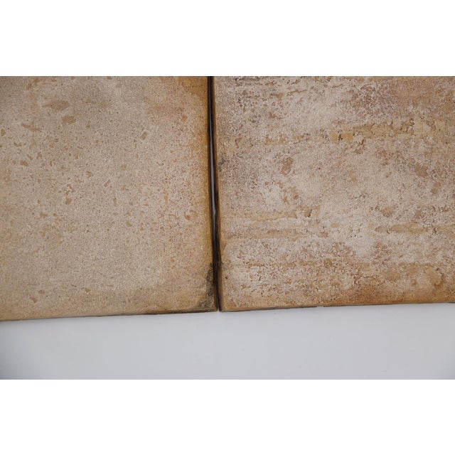 19th/20th Century Portuguese Set of Four Tiles, Tin-Glazed Pottery For Sale - Image 12 of 12