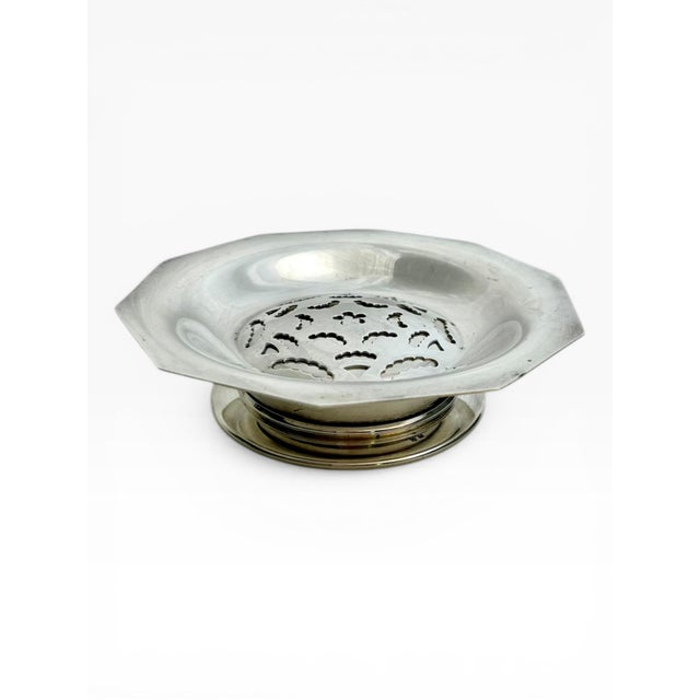 Vintage French Silver Plate Coquillor Butter Press by Jules Lorillon For Sale - Image 10 of 13