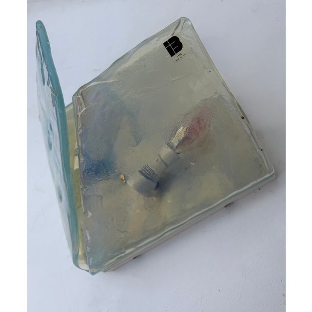 1970s Italy Sconces Butterfly Opal Murano Glass by Itre - Set of 5 For Sale - Image 10 of 13