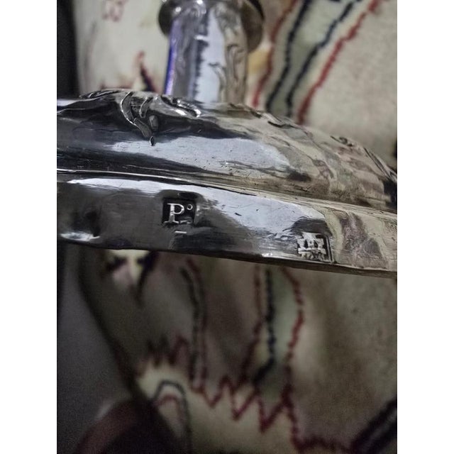 16th Century Spanish Silver Altar Cross, 1550s For Sale - Image 3 of 18