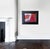 This handsome and elegant abstract acrylic painting on canvas in a new black frame, is by English artist Jean Masters. It...
