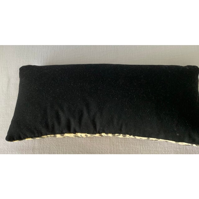 Old World Weavers Silk Tapestry Leopard Pillow For Sale - Image 4 of 5