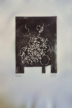 Alain Rufas, Ligne sculptée, Etching