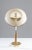 Mid-Century Modern Mid-Century Swedish Model 600 Table Lamp in Brass, Glass and Wood from Boréns For Sale - Image 3 of 12