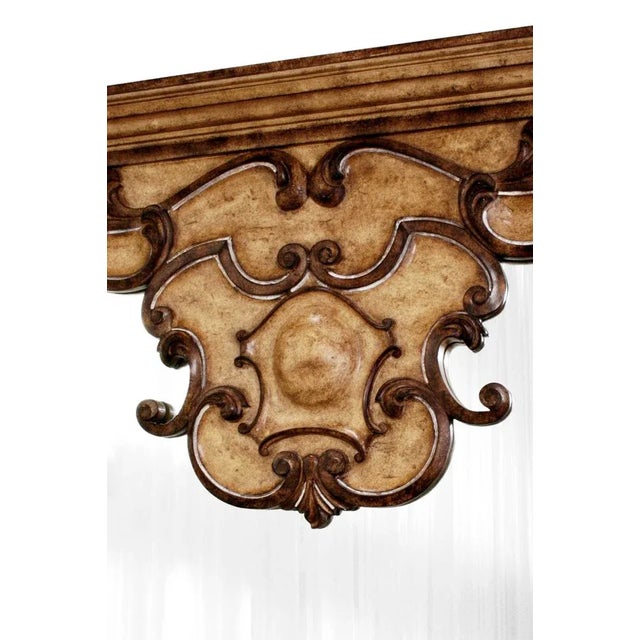 Baroque Spanish Baroque-Style Pier Mirror - "Magnificence Classic" For Sale - Image 3 of 5
