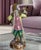 This vintage hand-painted porcelain monkey musician figurine was imported by Andrea by Sadek and is inspired by the...