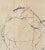 1961 Surrealist Style Abstract Graphite Drawing of a Horse by Walter Quirt, Framed For Sale - Image 4 of 9